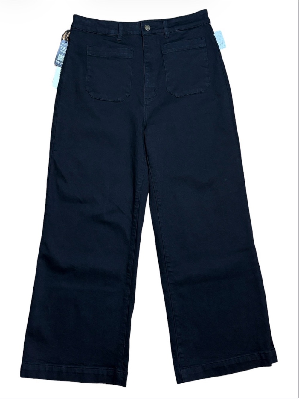 ROLLA'S Sailor High Rise Wide-Leg Jeans NWT In Black Sz 31